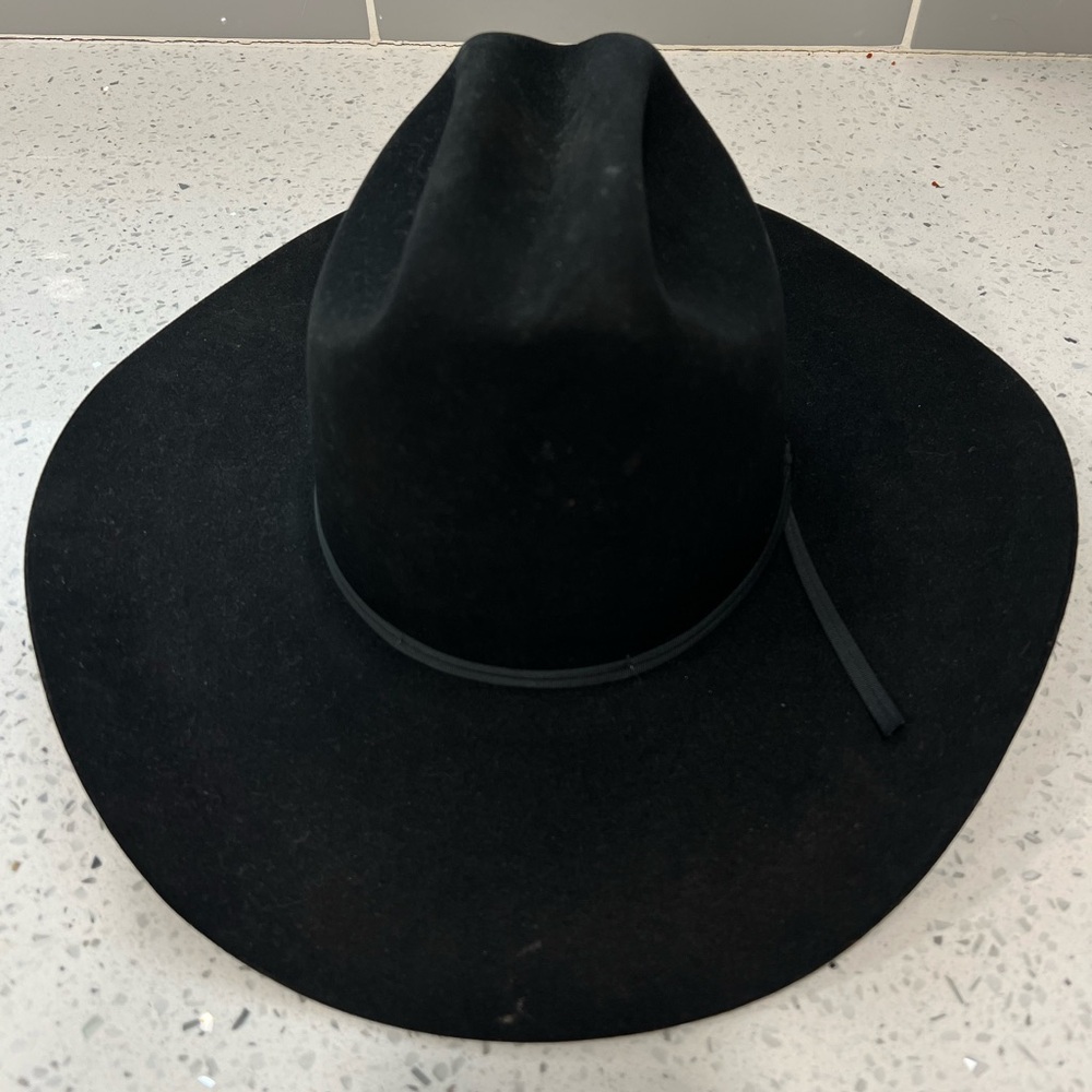 Women’s 6 7/8 Resistol Black Felt Cowboy Hat